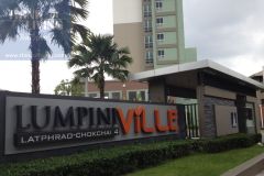 FOR RENT LUMPINI VILLE LATPHRAO - CHOKCHAI 4 Renting furniture and electrical appliances.
