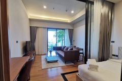 1 bedroom condo for rent (real room photo) Siamese Exclusive 31 with private lift