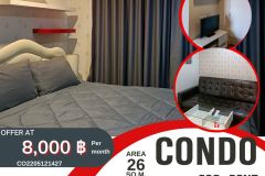 Condo Lumpini Place UD –  Posri for  Rent/CO2205121427