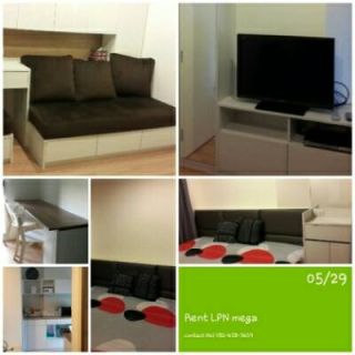 Condo for rent!!! Lumpini mega city bangna 26 sqm. Building C, Fully furnished, Ready to move in