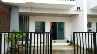 Two-Storey terraced house for rent/sale in Karnkanoktown 1 Subdivision in Saraphi,Chiangmai 8000 bah