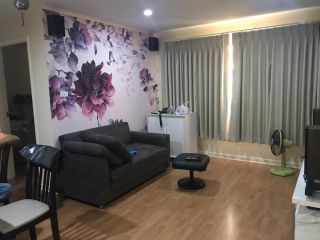 Condo for Rent 2 Bedrooms 2 Toilets Free parking, Lumpini Ville Cultural Center, Ratchada Huawkwang