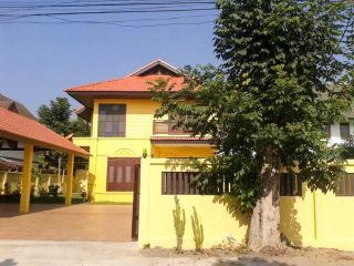 2 storey house for rent in a safe project near International School - Chiang Mai Airport.