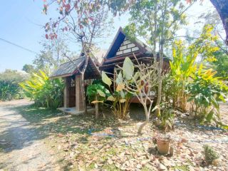 One-storey house with a high basement for rent, Rim Nuea, Mae Rim, Chiang Mai.